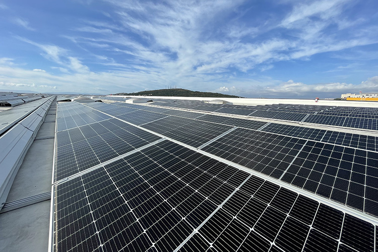 Elektrik Tesisat Uygulama Projesi: Gebze Kuehne+Nagel Warehouse Roof 1.198 kWp Solar Power Plant Implementation Work